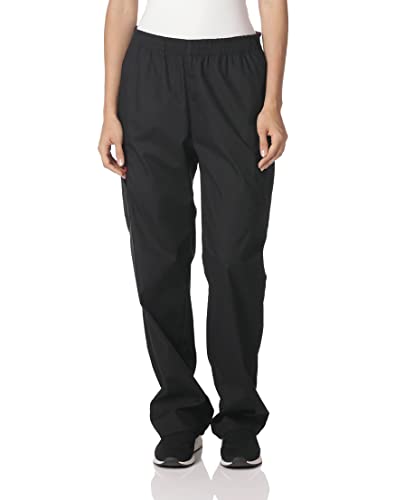 Dickies Women's EDS Signature Scrubs Missy Fit Pull-On Cargo Pant, Black, Small