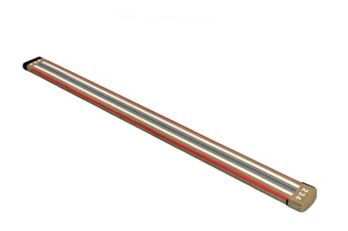 Tumbl Trak 8 Ft Laser Balance Beam® with Solid Wood Core Gymnastics Low Balance Training Beam