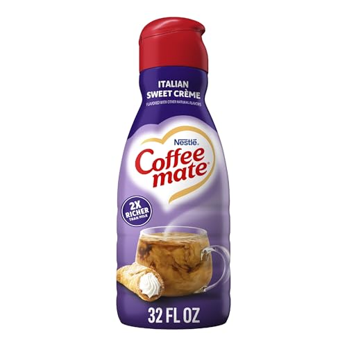 Nestle Coffee Mate Non-Diary Coffee Creamer, Gluten-Free, Italian Sweet Cream, 32 Fl Oz