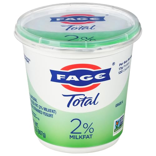 FAGE Total Greek Yogurt, 2% Reduced Fat, Plain, 32 oz