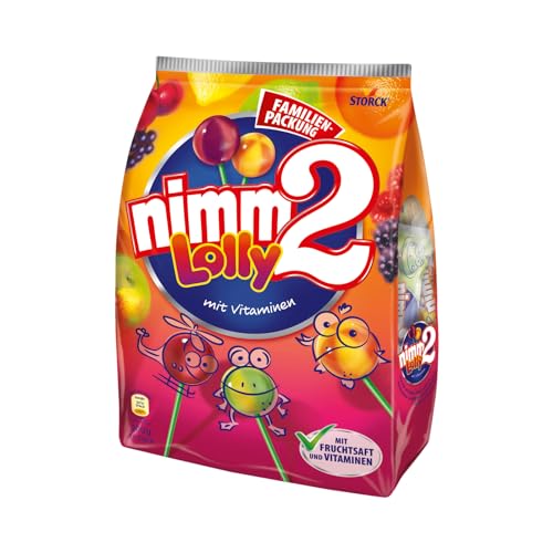 (-20%) nimm2 Lolly, Lollys in vier Doppelsorten mit Fruchtsaft - 1 x 200 g