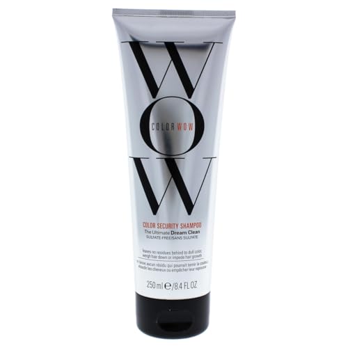 COLOR WOW Color Security Shampoo – Sulfate Free & Residue-Free Formula, Healthy Looking Hair & Scalp, Paraben Free Salon Quality