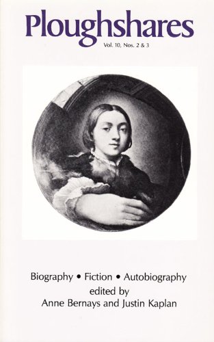 Ploughshares Fall 1984 Guest-Edited by Anne Bernays and Justin Kaplan book cover