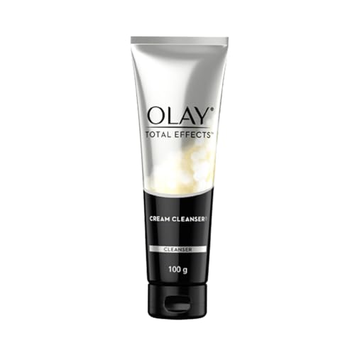 Olay Total Effects Cleanser,With Salicylic Acid & Exfoliating Silica Beads,Throughly Cleanse & Exfoliate Skin For Glowing,Younger Looking Skin,Suitabl