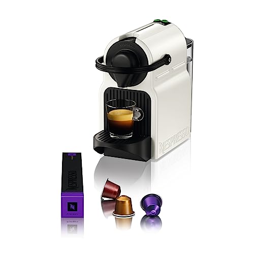 (-30%) Nespresso Krups Inissia XN1001 Kapselmaschine, kurze Aufheizzeit, kompaktes Format, Kaffeemenge einstellbar, Direktwahltaste, automatischer Kapselauswurf, 0.7 L, 34.2 x 19.1 x 32.7 cm, Weiß