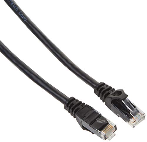 Cable Matters 10Gbps Snagless Cat 6 Ethernet Cable - 20ft, Cat 6 Cable, Cat6 Cord, Ethernet Cord, Black