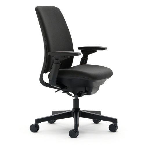 Steelcase Amia Office Chair - Most Comfortable Sit - 4 Points of Adjustability - Ergonomic Desk Chair - Upper