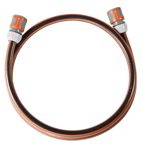 (-42%) Gardena Anschlussgarnitur Comfort FLEX 13 mm (1/2 Zoll), 1,5 m: Schlauchadapter zum Anschluss des Schlauchwagens, hochwertiger Schlauch mit Schnellkupplungen & Hahnstück, 25 bar Berstdruck (18040-20)