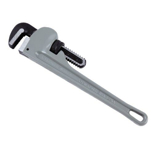 MAXPOWER 10-Inch Aluminum Pipe Wrench Adjustable Plumbing Wrench