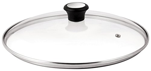 🔥 SELTEN SO GÜNSTIG (-65%) Tefal Glasdeckel 30 cm, Edelstahlfassung, Spülmaschinenfest, Dampfventil, Thermokunststoffgriff, 28097812