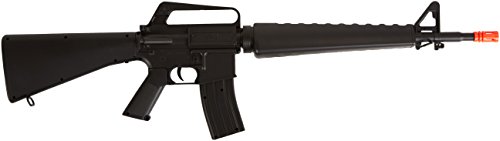 BBTac M16 Airsoft Rifle Vietnam War Replica | Spring-Powered Full-Size Gun for Military Simulation, Outdoor Battles & Collection | Realistic High FPS Airsoft Long Range for Beginners & Veterans