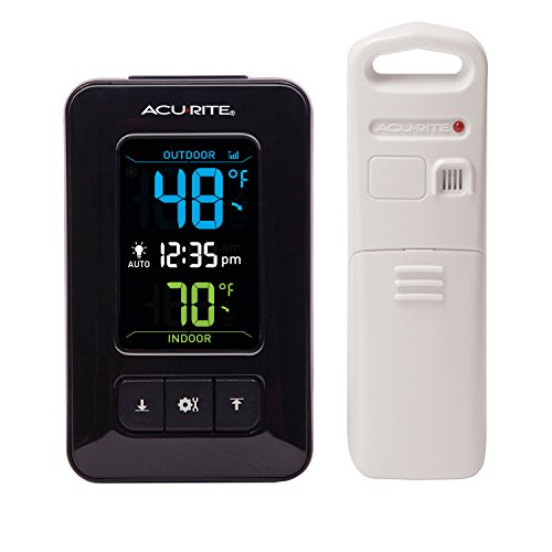 Acurite 02023 Digital Indoor/Outdoor Thermometer With Clock (885464335901)