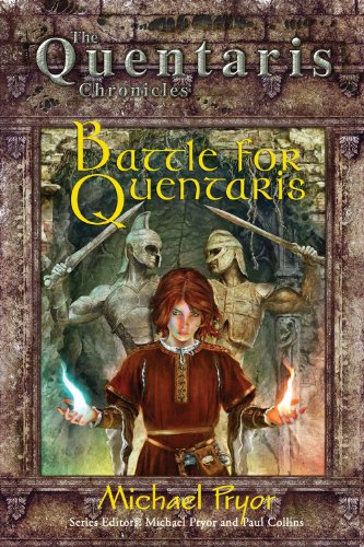 Battle for Quentaris (By: Michael Pryor) cover