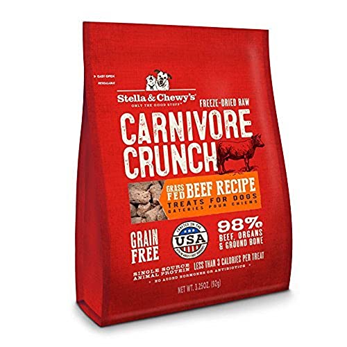 Stella and Chewy's Carnivore Crunch Grass-Fed Beef snacks para perros