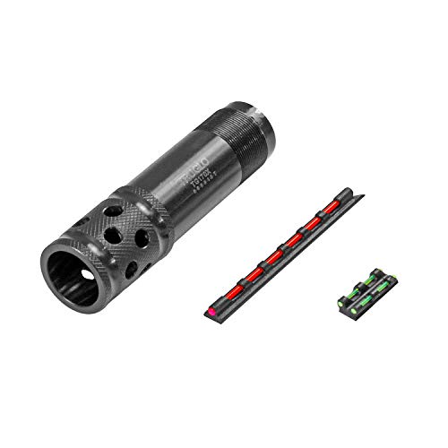 TruGlo Gobble-Stopper Xtreme Gun Choke Tube Combo - Includes Universal-Fit Fiber Optic Sight, Remington 12 Gauge