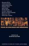 Rwanda Pour Un Dialogue Des Mmoires