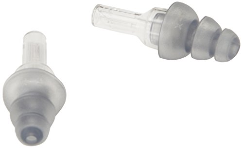 Etymotic ER20 ETY Earplugs - Standard Size, Clear - High-Fidelity Hearing Protection - Up to 20 dB Sound Reduction - Reusable - Includes Neck Cord & Carrying Case