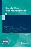 Bgb Allgemeiner Teil Springerlehrbuch German Edition