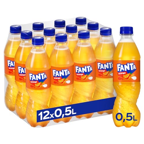 🔥 STARKER PREIS (-38%) Fanta Orange, Limonade, Einweg Flasche, 12 x 500 ml