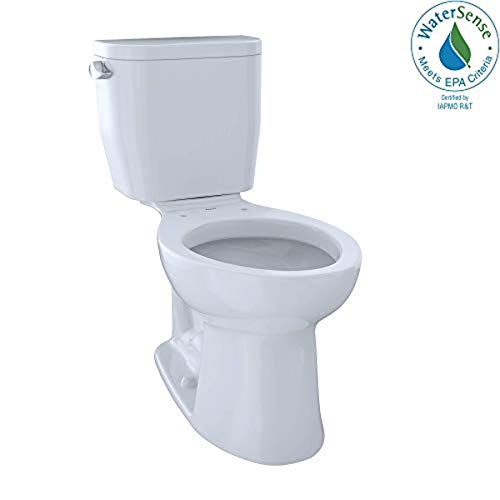 TOTO Entrada Two-Piece Elongated 1.28 GPF Toilet