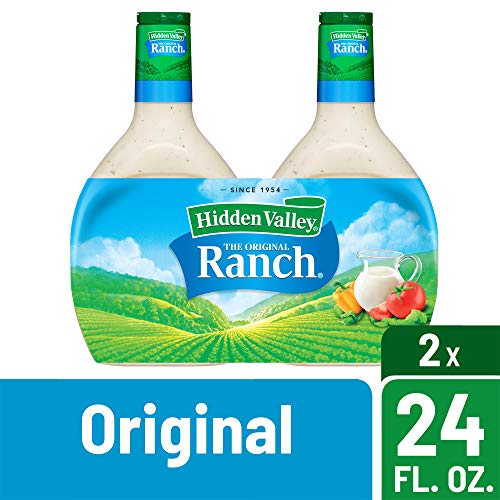 Hidden Valley Original Ranch Salad Dressing, 24 oz, Pack of 2