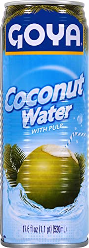 Goya Coconut Water With Pulp, 17.6 Fl Oz Can