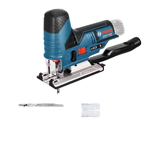 (-50%) Bosch Professional 12V System Akku Stichsäge GST 12V-70 (Schnitttiefe in Holz: 70mm, inkl. 2x Sägeblatt, Gleitschuh, Spanreißschutz, ohne Akku/Ladegerät)