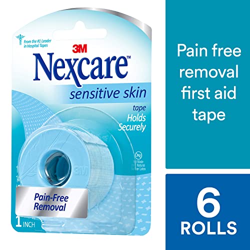 Nexcare Sensitive Skin Low Trauma Tape, 4 count