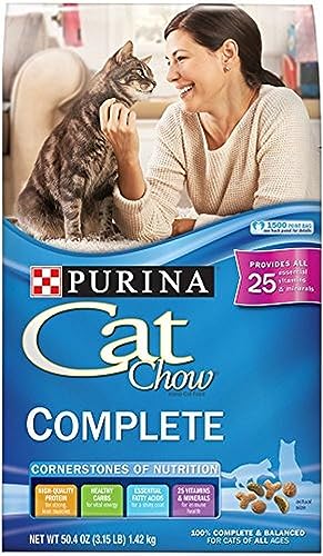 Purina Cat Chow Complete Dry Cat Food, 3.15 LB