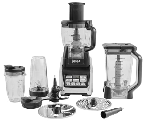 Ninja Blender System with Auto-IQ, 3 Appliances in 1 Base, 5 Auto-iQ Preset...