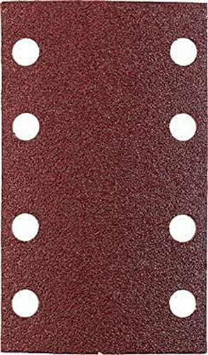(-22%) kwb Schleifstreifen 80x133 mm aus Edelkorund mit Körnung 40, werkzeugloser Wechsel, Vollkunstharz-Verleimung und verstärkter Papierträger für den groben Schliff von Holz und Metall