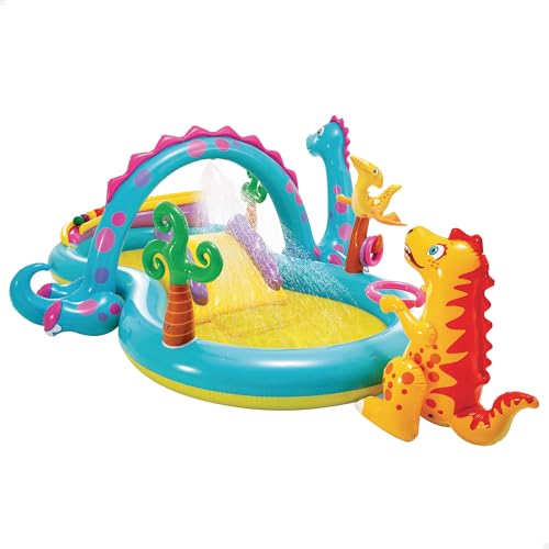 INTEX Piscina Playground Mundo Encantado Dos Dinossauros 290l - Oval Variada notsuitableunder3years