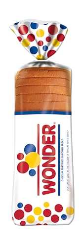 Wonder Bread Classic White Sandwich Bread, Sliced White Bread, 20 Oz Loaf