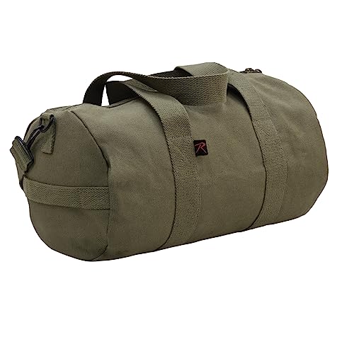 Rothco Heavy-Duty Canvas Shoulder Duffle Bag - Rugged Travel Gym Gear Equipment BagBAGSAMRT 60L Foldable Duffle Bag for