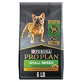 Purina Pro Plan Small Breed Dog Food With Probiotics for Dogs, Shredded Blend Chicken & Rice Formula - 6 lb. Bag