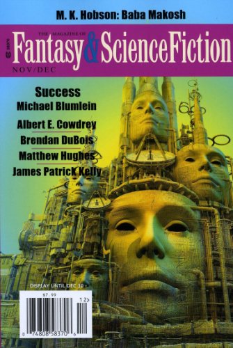 The Magazine of Fantasy & Science Fiction November/December 2013 book cover