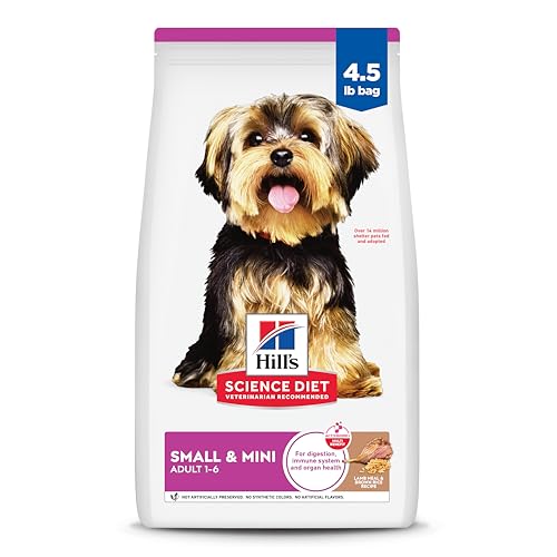 Hill&#x27;s Science Diet Adult Small &amp; Mini Lamb &amp; Rice Dry Dog Food...