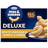 Kraft Deluxe White Cheddar Garlic and Herbs Mac and Cheese, 11.9 oz