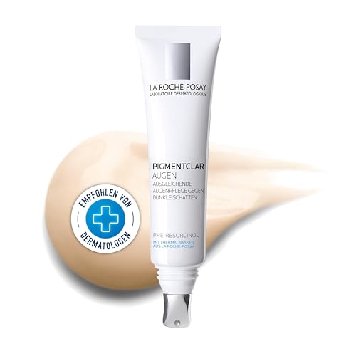 La Roche-Posay Pigmentclar Dark Circles Eye Cream with Caffeine, Brightens Under Eye Area and Targets Dark Circles