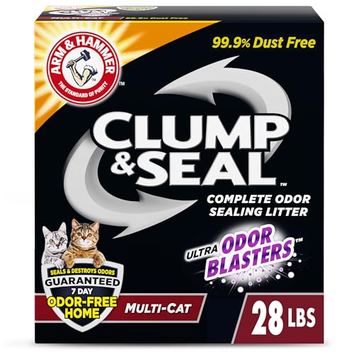 Arm & Hammer Clump & Seal Multi-Cat Litter 14lb