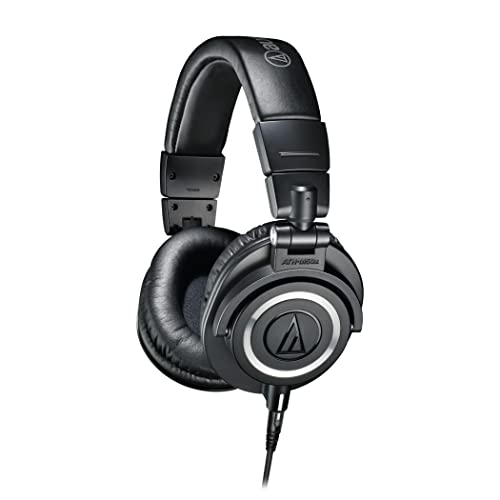 Audio-Technica ATH-M50x Professional Studio Monitor Headphones