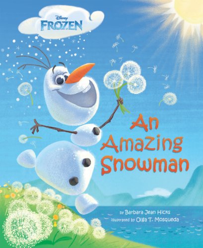 An Amazing Snowman book cover