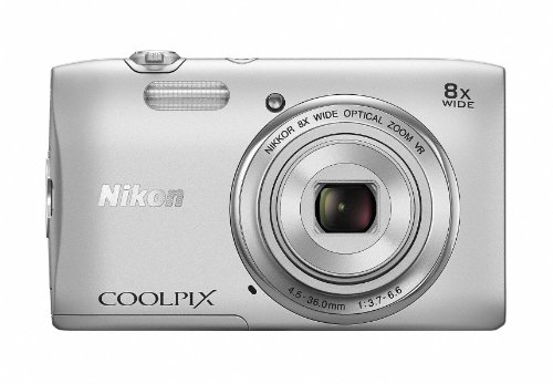 Nikon Digital Camera COOLPIX S3600 Silver S3600SL