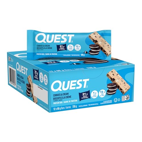 Quest Nutrition Protein Bars, Chocolate Chip Cookie Dough