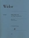 SUITE OP. 34 POUR FLUTE ET PIANO (English and German Edition)