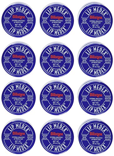 Blistex Lip Medex.25-Ounce (Pack of 12), Moisturizing
