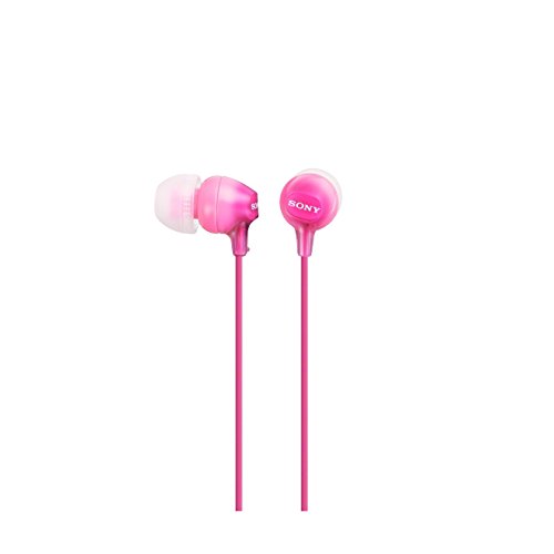 🔥 STARKER PREIS (-40%) Sony MDR-EX15LPPI geschlossene In-Ear-Kopfhörer, Ohne Mikrofon, Rosa