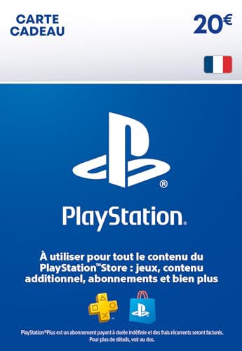 20€ Carte Cadeau PlayStation | Compte PSN français uniquement [Code par Email]