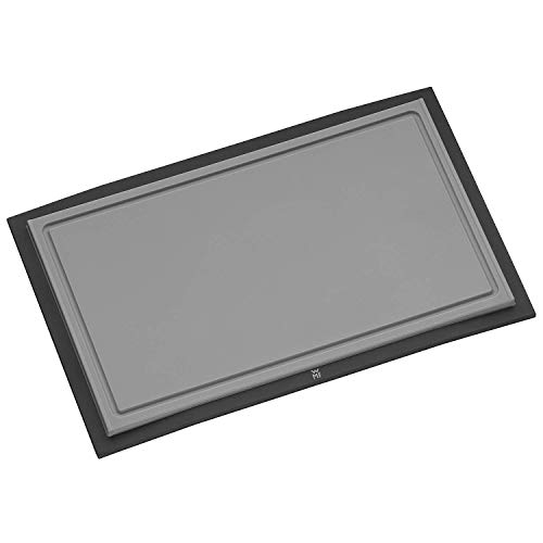 (-25%) WMF Touch Schneidebrett Kunsstoff 32 x 20 cm, Tranchierbrett mit Saftrille, Küchenbrett klingenschonend, schwarz