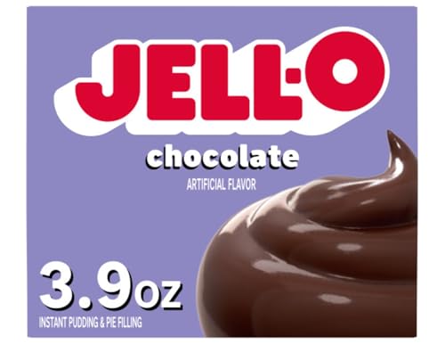 JELL-O Chocolate Instant Gelatin Dessert Mix (3.9 oz Box)